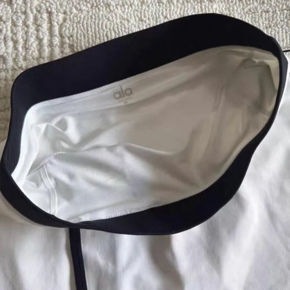 Alo Yoga Airbrush Streamlined Bra Tank + Skirt - Picture 3 of 6